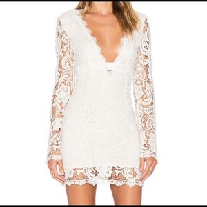 NWT Ivory Jetset Diaries Lace Pisa Bodycon dress